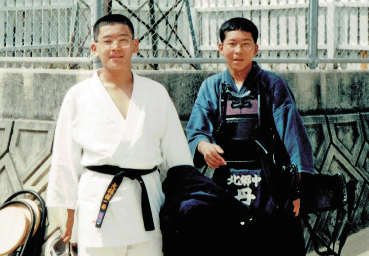 北剣道部主将を務める