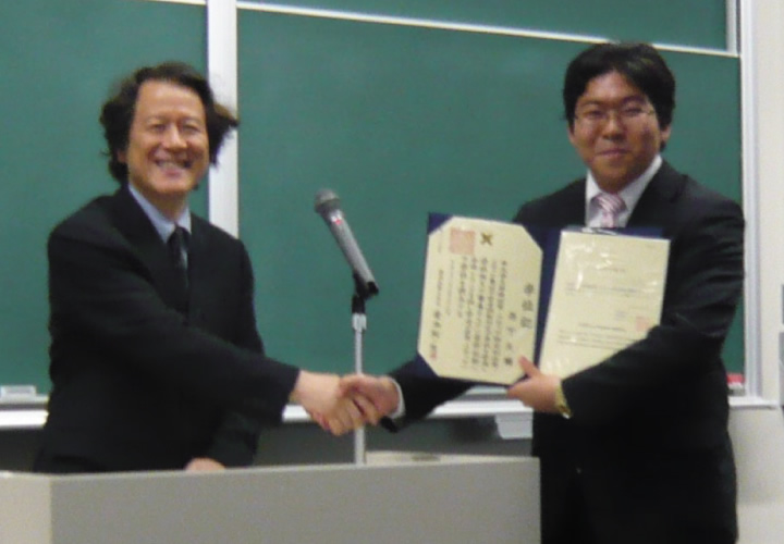 慶應義塾大学大学院 卒業式「金子 郁容名誉教授と」