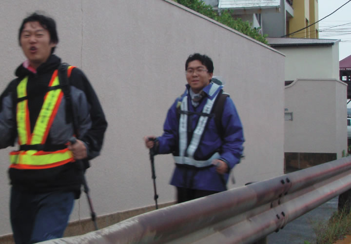 松下政経塾伝統の「100キロ行軍」