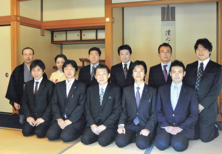 裏千家御家元との茶道研修