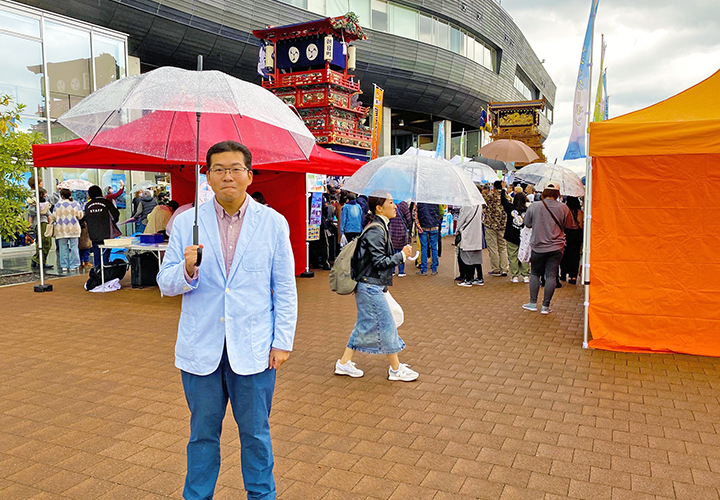 1周年を迎える「せとうちみなとマルシェ」に参加